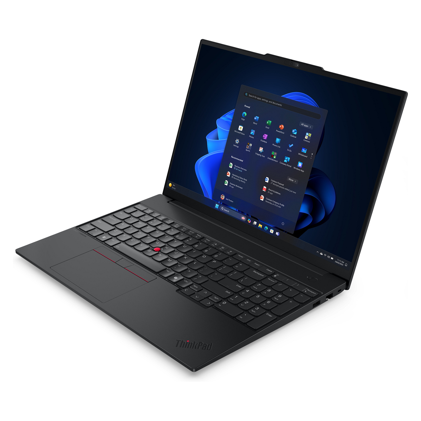 Laptop Lenovo ThinkPad E16 Gen 3 / Ryzen 5 220 / 16GB DDR5 / 512GB / 16" WUXGA IPS / AMD Radeon 740M - Zezë - 2