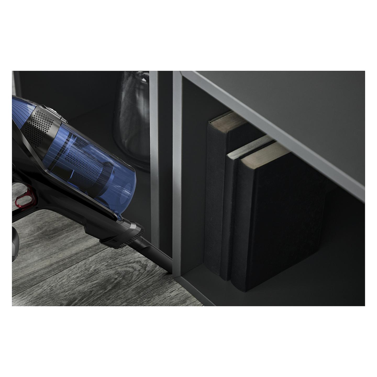 Fshesë Elektrike Rowenta X-Force Flex 12.60 Aqua RH98C0, 150AW, 25.2V, 0.9L, 45min, Pastrim i Thatë dhe i Lagësht, 2-në-1 - Blu, Zezë - 9