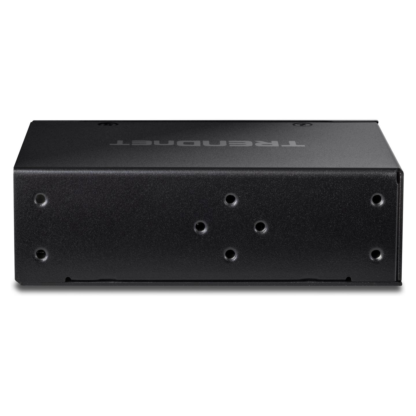 Switch Industrial TRENDnet TI-B541, 5 porta Gigabit Ethernet, 1 PoE++ hyrëse, 4 PoE+ dalëse, PoE 65W, Switching Capacity 10Gbps, IP30, DIN-Rail - Zezë - 2