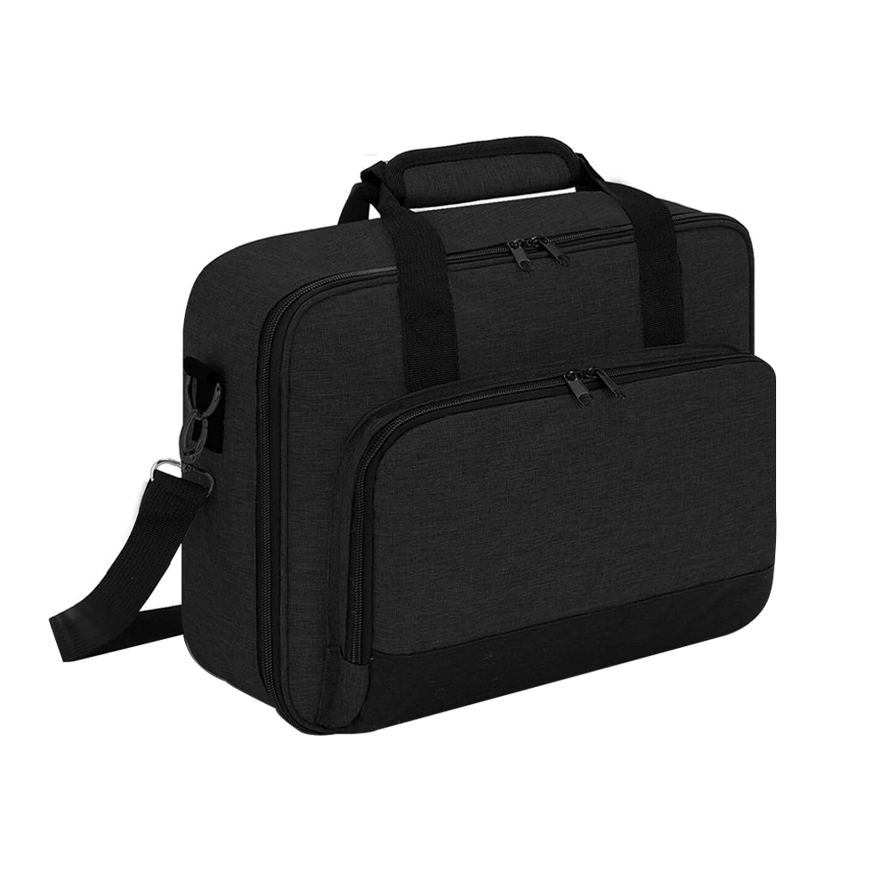 Çantë për Projektor P01 / B53-30 / Polyester / 14.1 inch Thick padding / Carry Handheld / Strap Connection Buckle / 36x28x10 cm / E zezë