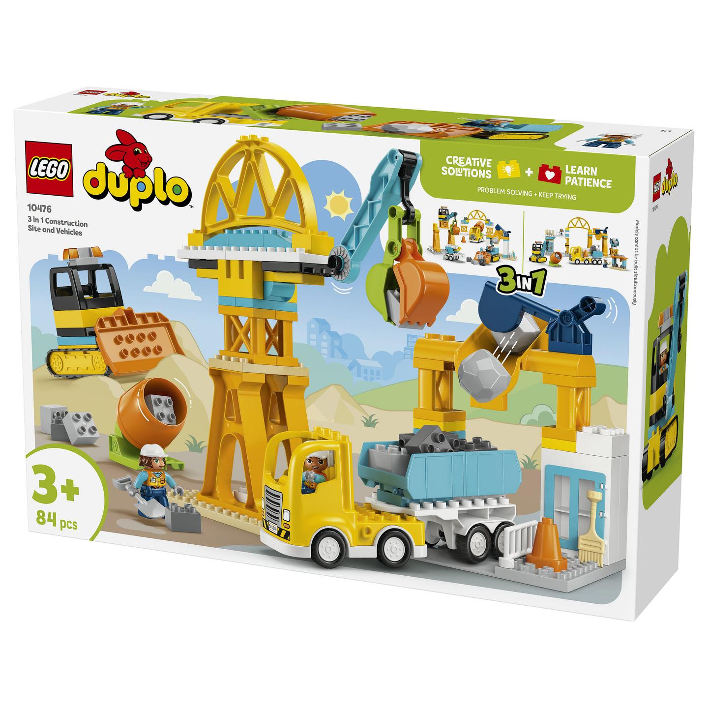 LEGO DUPLO 3 in 1 Construction Site and Vehicles 10476 - 8