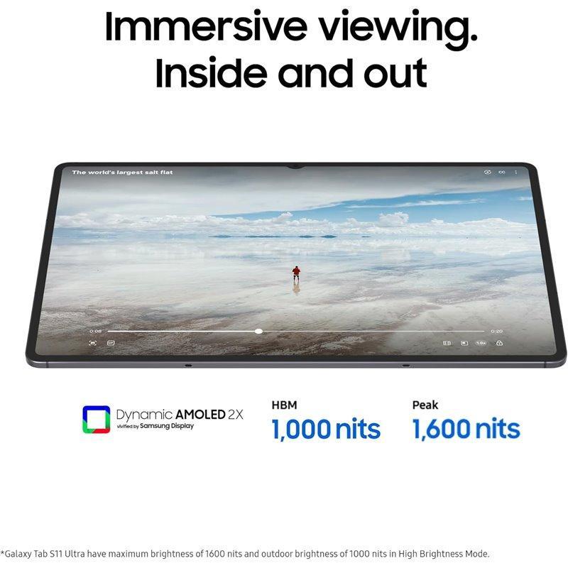 Tablet Samsung Galaxy Tab S11 Ultra / 14.6" / 16GB / 1TB / Wi-Fi - Argjend - 7