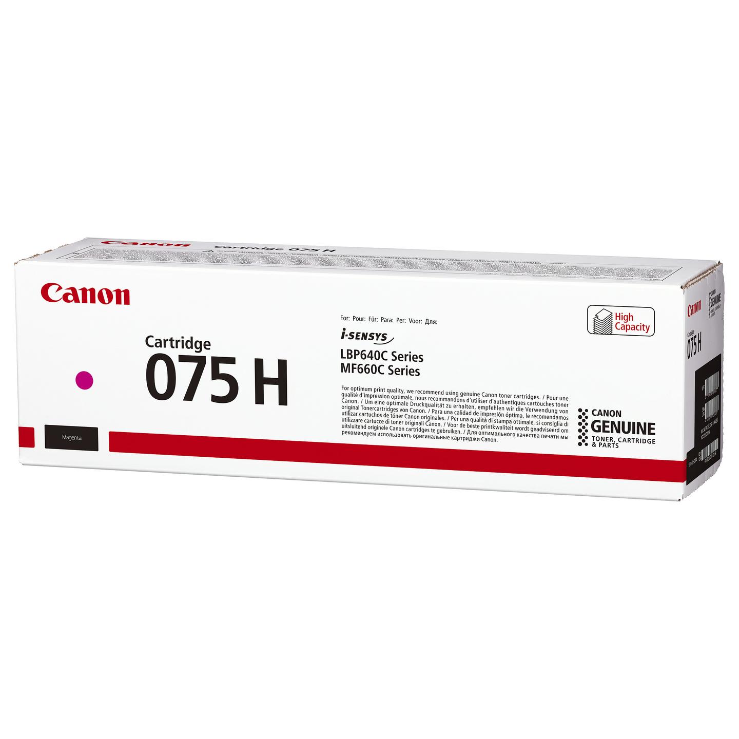 Toner Canon 075H, 2,500 faqe -Rozë - 2