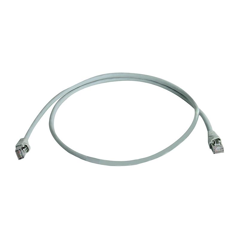 Kabllo për Rrjet Telegärtner MP8 FS 600 LSZH-3,0 / RJ45 - RJ45 / Cat.6A / S/FTP / AWG27 / 3 m - Gri