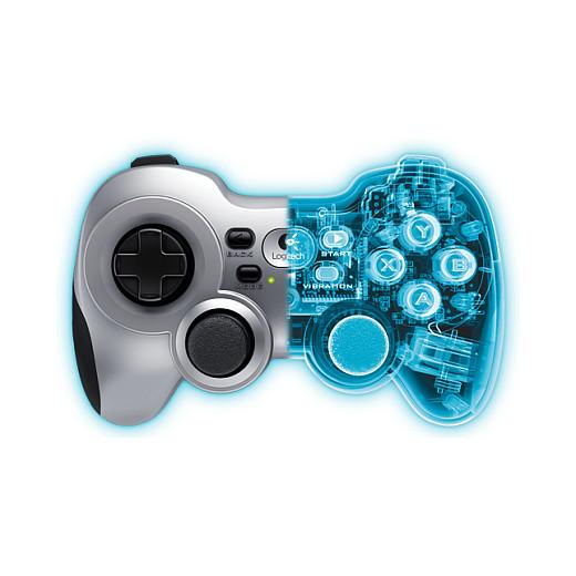 Kontroller për PC Logitech G F710 / Wireless 2.4GHz / XInput & DirectInput / Vibration Feedback / USB – Zezë/Argjend - 5