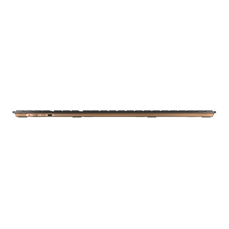 Set tastierë dhe maus pa kabllo CHERRY DW 9100 SLIM / Full Size / Scissor / Dual Mode / QWERTY Italisht – Zezë/Bronz - 5