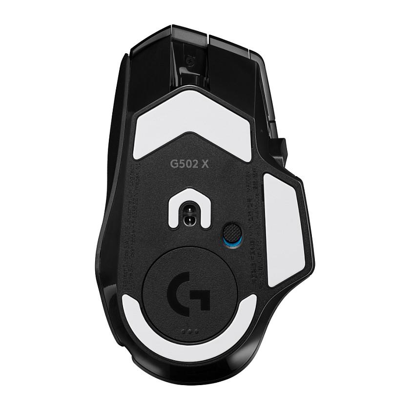 Maus Gaming Logitech G502 X LIGHTSPEED / Wireless / 25.600 DPI / LIGHTFORCE / 11 Butona / USB-C - Zezë - 7