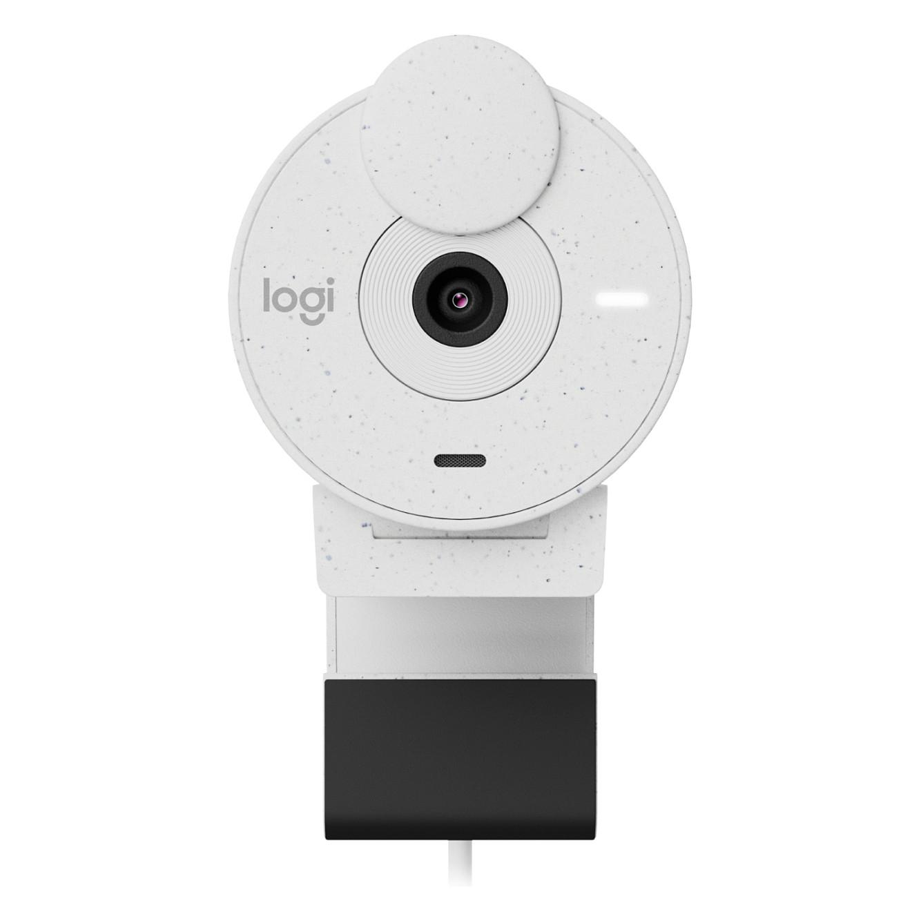Webcam Logitech Brio 300, Full HD 1080p, 2MP, USB - Bardhë - 4