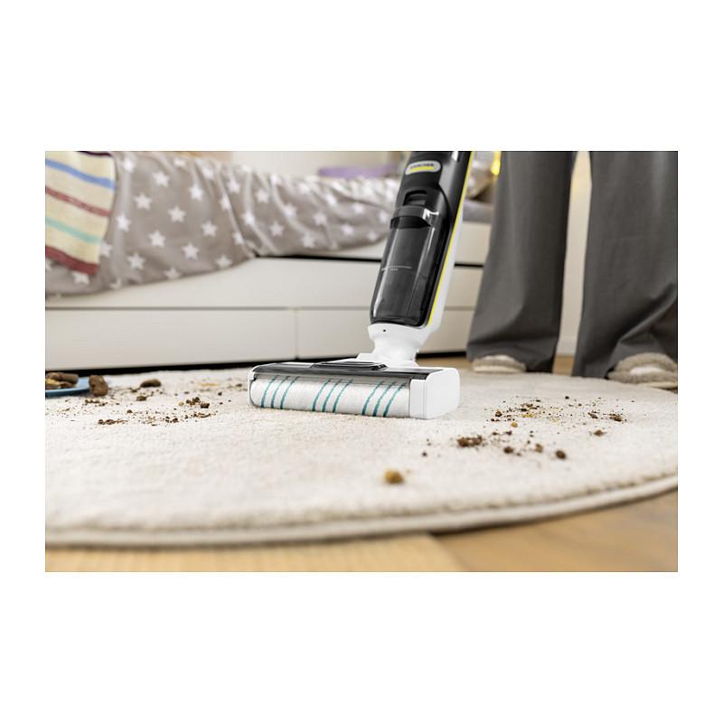 Pastrues Dyshemeje Kärcher FCV 4 Dry Pet & Home, 3-Në-1, Aspirim, Larje dhe Tharje, 18V, 45 Min - Zezë, Bardhë - 5