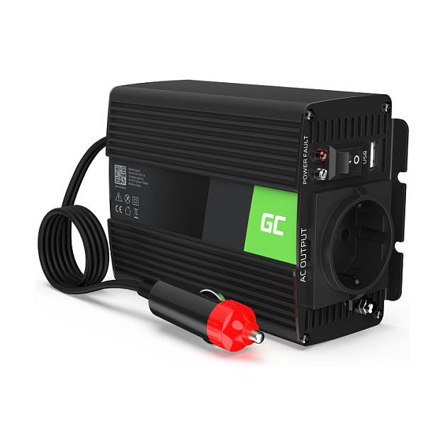 Inverter Green Cell INV28, 24 V, për automjet - Zezë - 5
