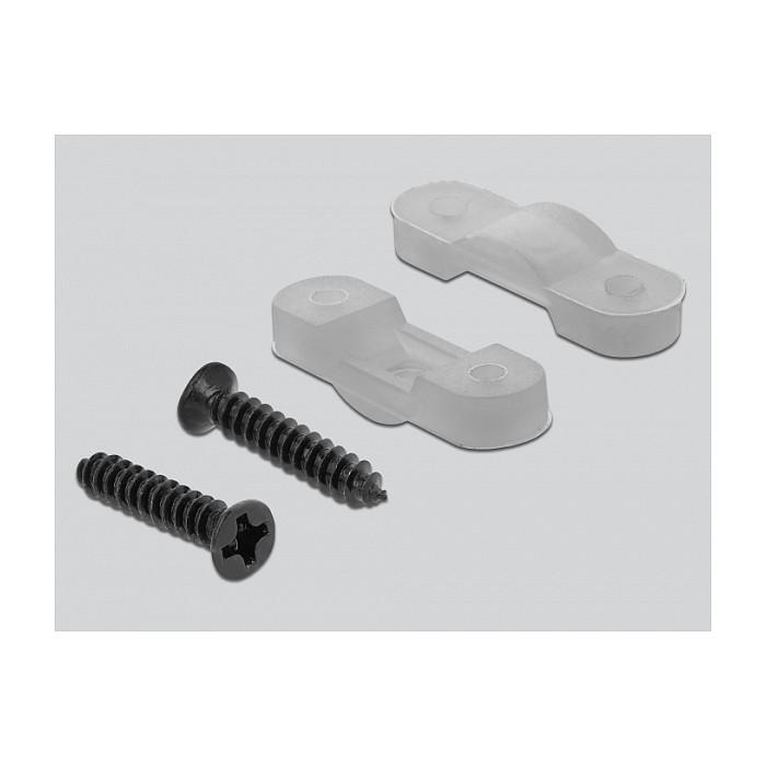 Adapter Paralel DeLOCK 66267 / DB25 Female në Terminal Block 26-pin / 1:1 / Me mbështjellës - Zezë - 4