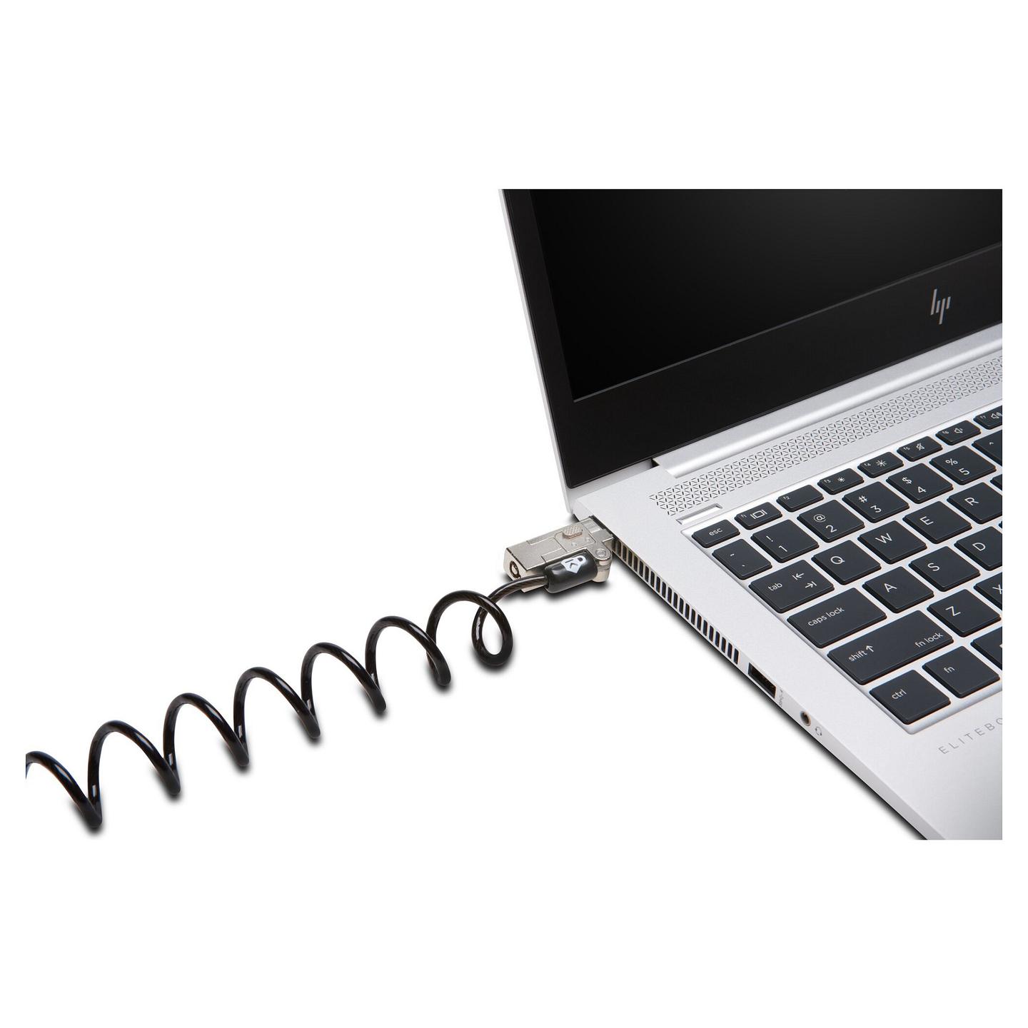 Bravë Sigurie për Laptop Kensington Slim NanoSaver 2.0 K65025WW, Kabllo 1.8m, Nano Slot, Kyçje me Çelës, 2 Çelësa - Argjend - 5