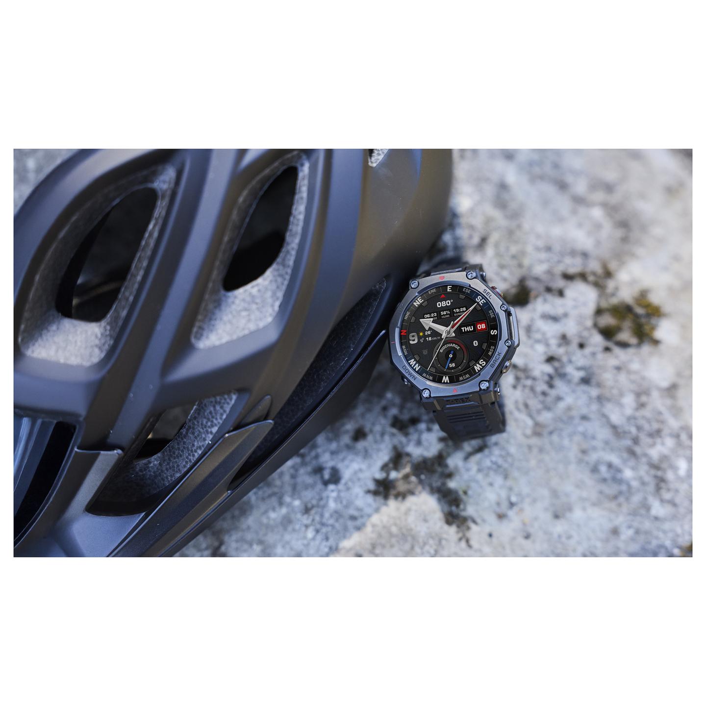 Orë e mençur Amazfit T-Rex 3 Pro, 48 mm, AMOLED 1.5", GPS, Bluetooth 5.2, Wi-Fi, NFC, 10 ATM, Titanium - Zezë - 11