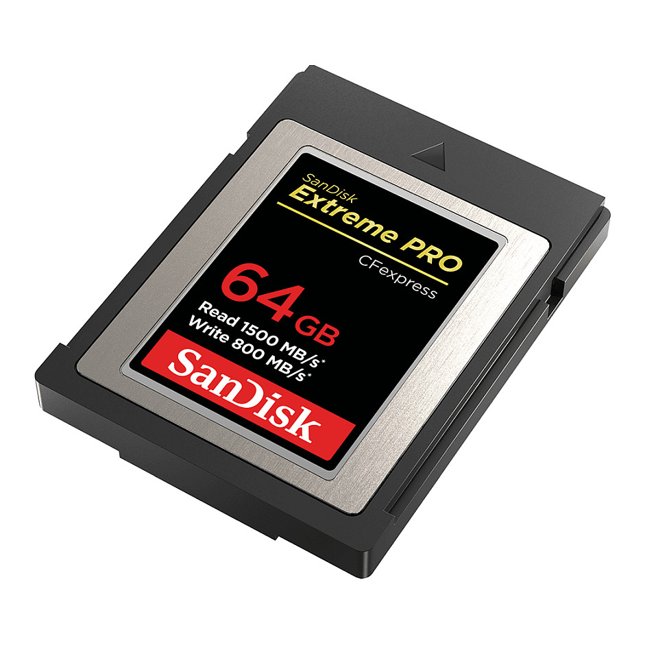 Kartë Memorie SanDisk Extreme Pro / 64GB / CFexpress / 1500MB/s - 3
