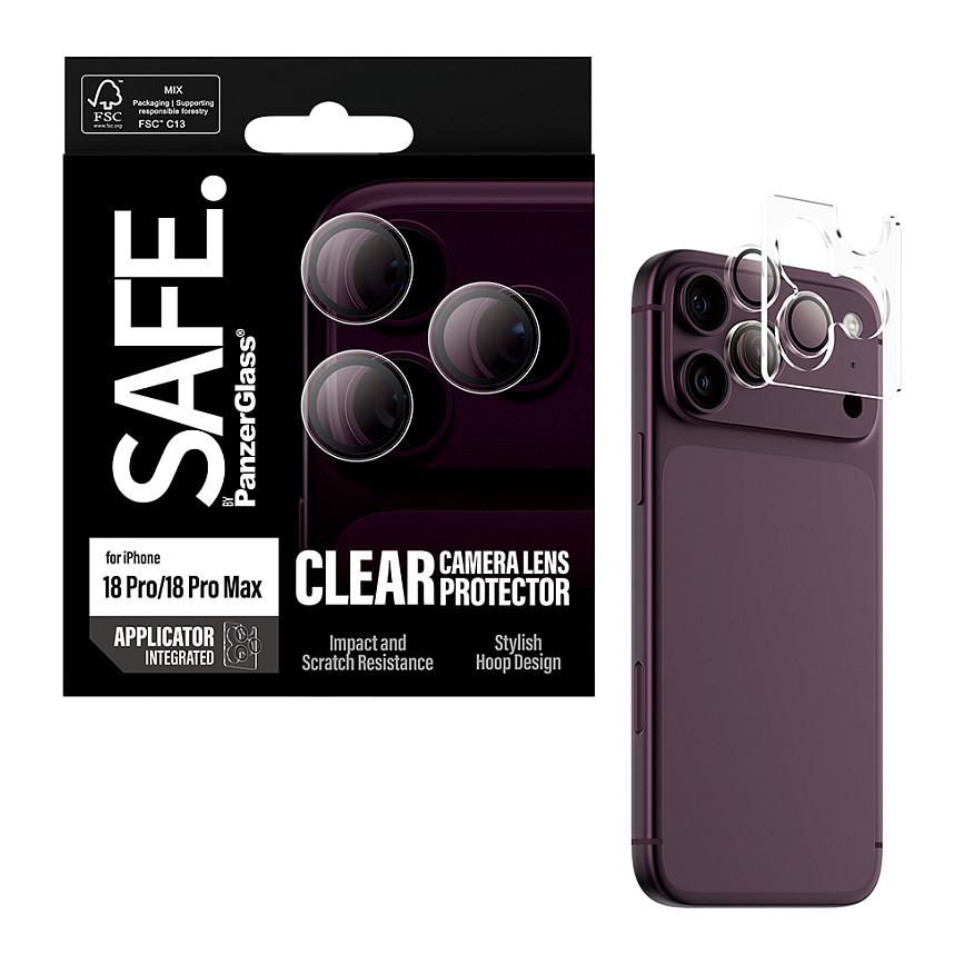 Mbrojtëse për Kamerë PanzerGlass SAFE për iPhone 18 Pro, iPhone 18 Pro Max - Transparente - 5
