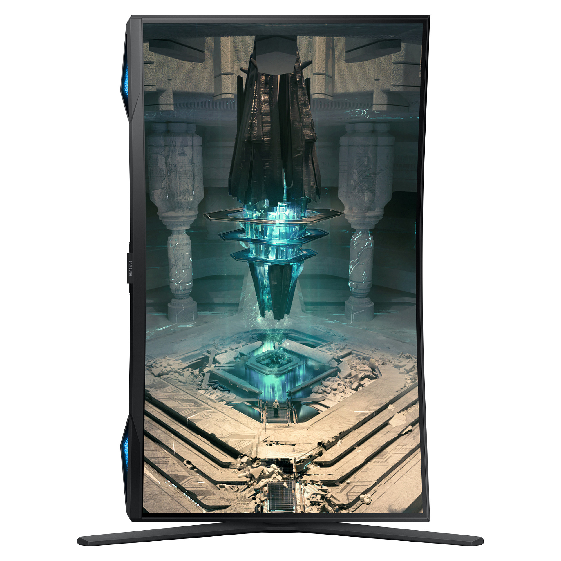 Monitor Gaming Samsung Odyssey G6 S65BG (G65B) / 32" / QHD VA Curved / 240Hz / 1ms / HDMI+DP+USB - Zezë - 11
