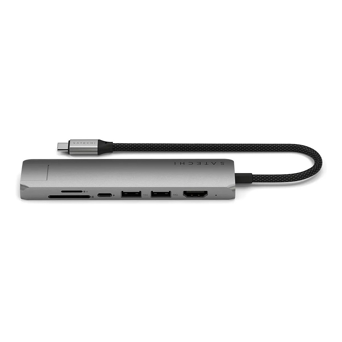 Hub Satechi ST-P7SM / 2x USB-A / 1x HDMI / 1x USB-C PD / Ethernet / SD / 80W PD / 100W – Hiri - 3