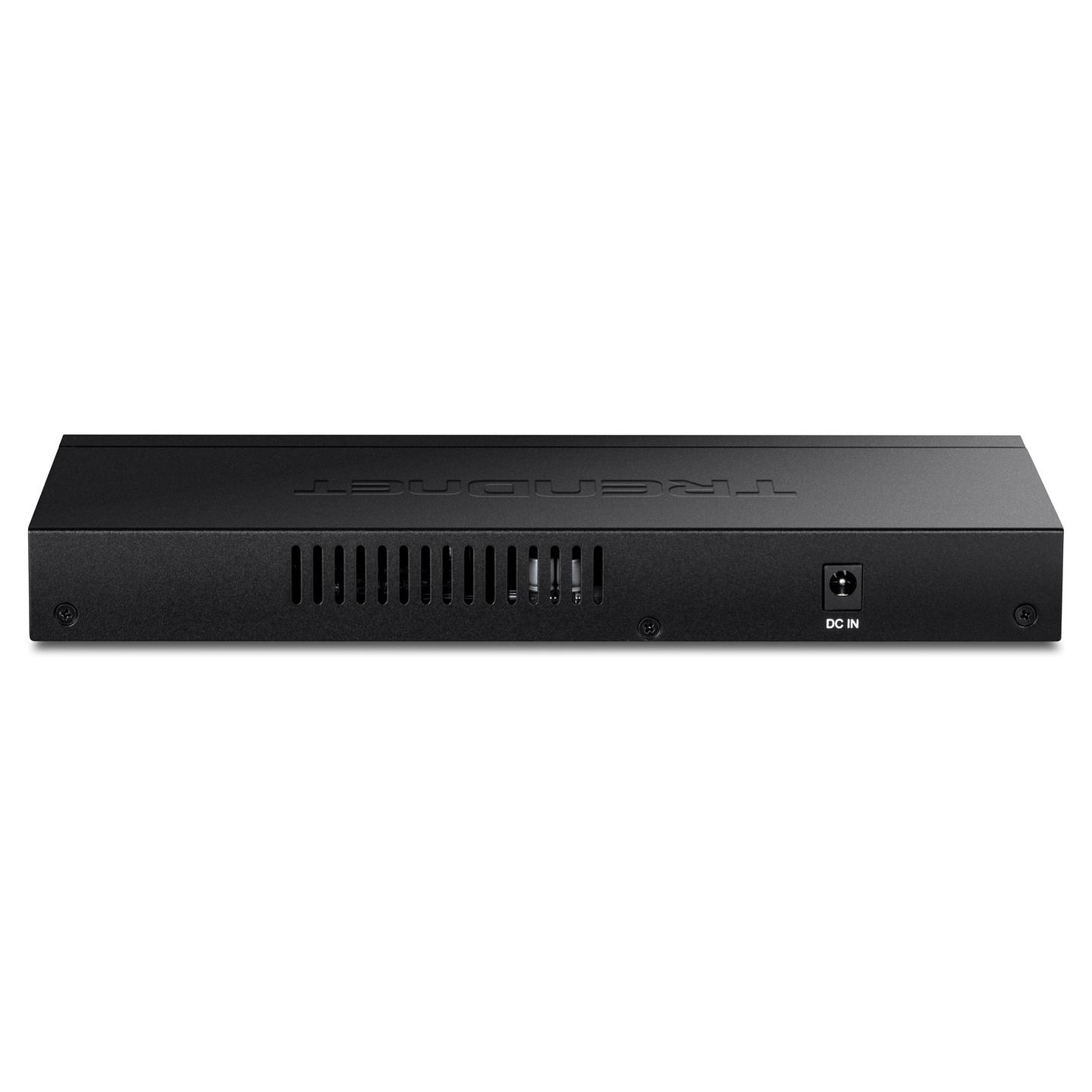 Switch TRENDnet TEG-S5091, 8 porta 2.5G RJ45, 1 portë SFP+ 10G, Switching Capacity 60Gbps, Unmanaged, pa ventilator - Zezë - 3