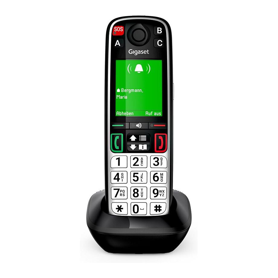 Telefon VoIP Gigaset EASY 500HX, DECT/GAP, CAT-iq 2.0/2.1, 2.2" TFT, SOS, Hands-Free - Zezë - 7