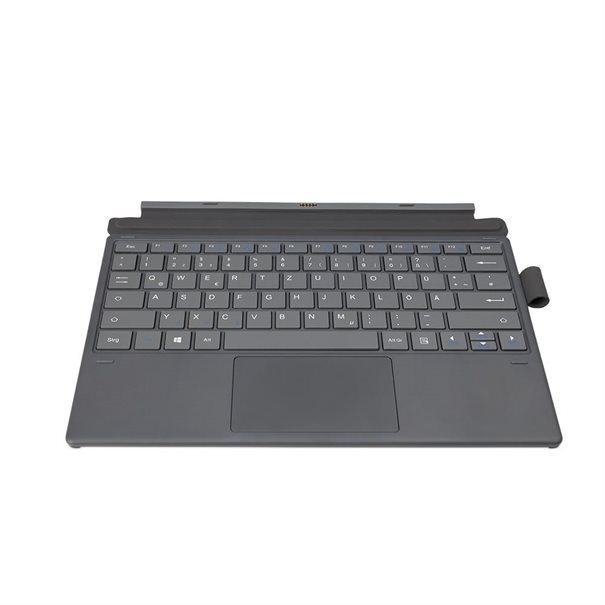 Case me tastierë per Tablet Terra Type Cover Pad 1262 / DE Layout - Gri