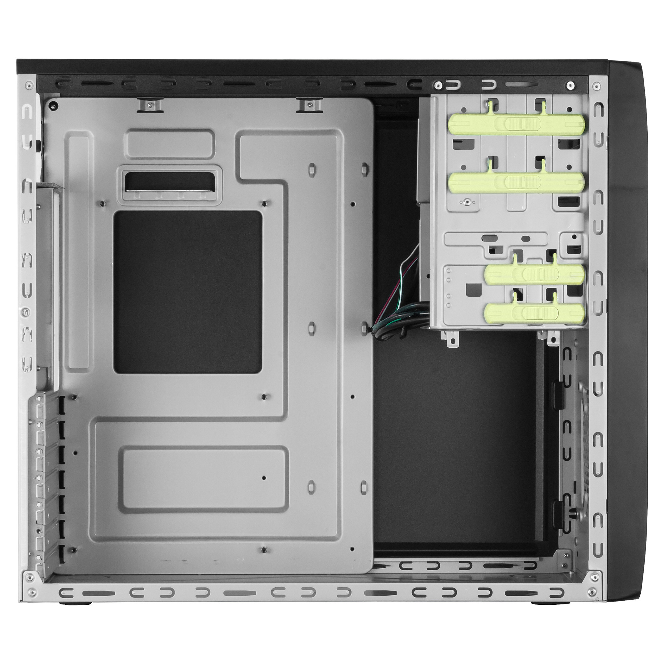 Kasë PC Chieftec CG-04B-OP / Midi Tower / ATX / Fan 80/90/120mm - Zezë - 2