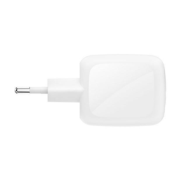 Karikues Belkin BoostCharge Pro / 67W / 2x USB-C / PD / PPS / GaN / Kabllo 2m - Bardhë - 4