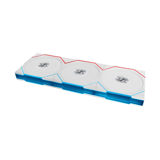 Ftohës për Kasë Lian Li UNI TL / 120mm / 2600 RPM / ARGB / PWM / 3-Pack – Bardhë