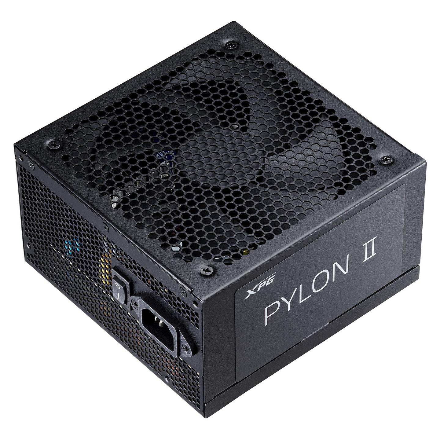 Furnizues energjie XPG PYLON II, 750W, ATX 3.1, 80 PLUS Bronze, ventilator 135mm, lidhje 12V-2x6 - Zezë - 2