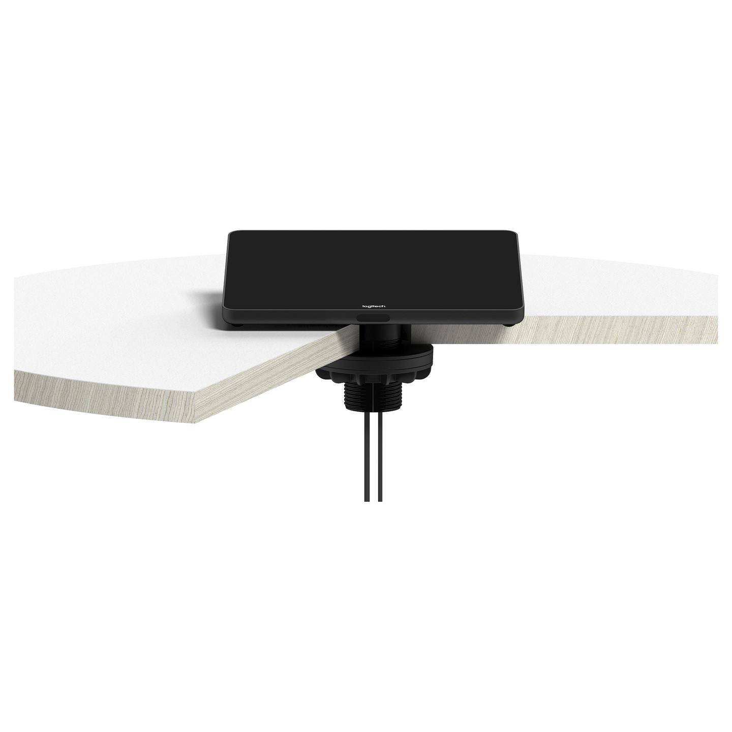 Aksesorë për Konferencë Logitech Tap Table Mount / Mbajtëse Tavoline për Touch Controller - Zezë - 2