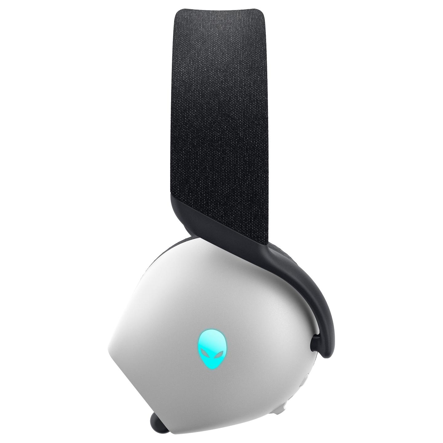 Kufje Gaming Dell Alienware AW725H, Bluetooth 5.3, 2.4GHz, 40mm, Wired & Wireless – Zezë, Bardhë - 5