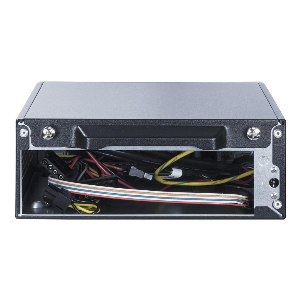 Kasë Inter-Tech MW-02 II, Mini-ITX, Mini-Tower, USB 3.0 Type-A, USB 3.0 Type-C, SDXC Card Reader - Zezë - 4