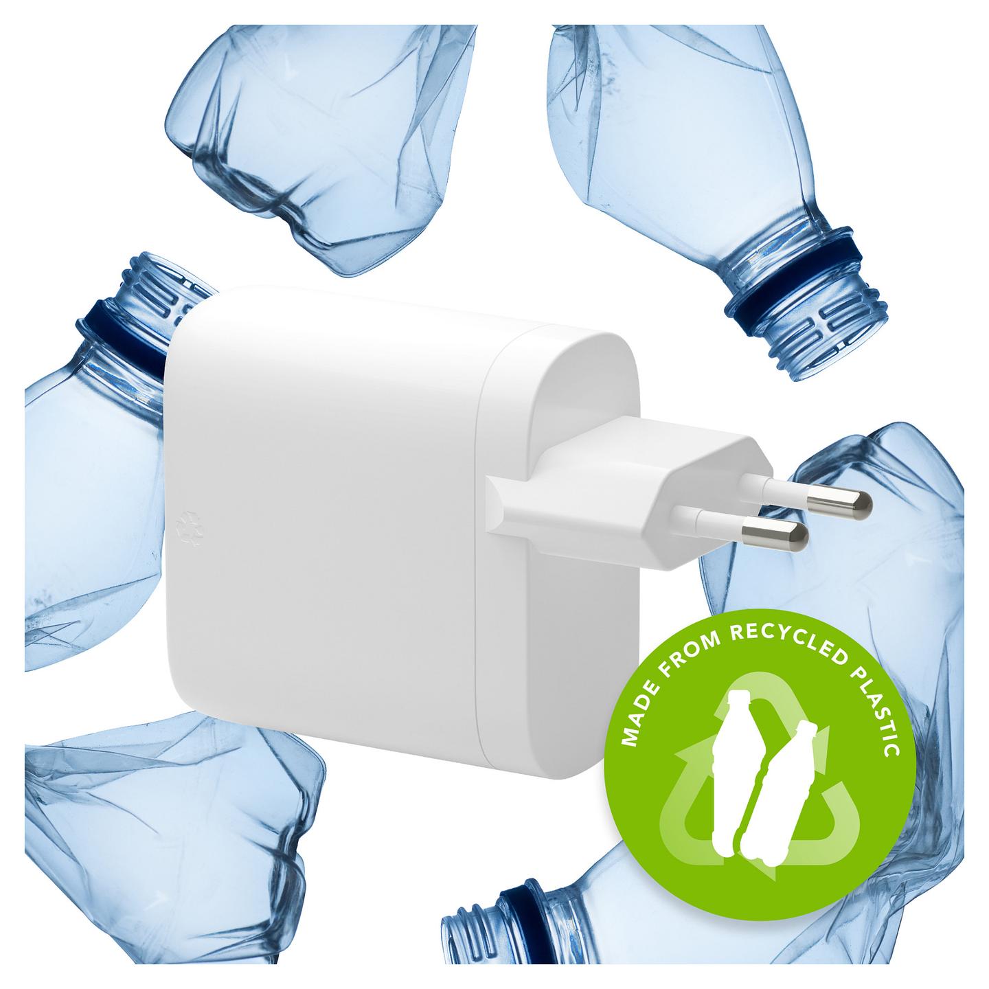 Adapter dbramante1928 re-charge Pro / 45W / 2x USB-C / GaN - Bardhë - 2