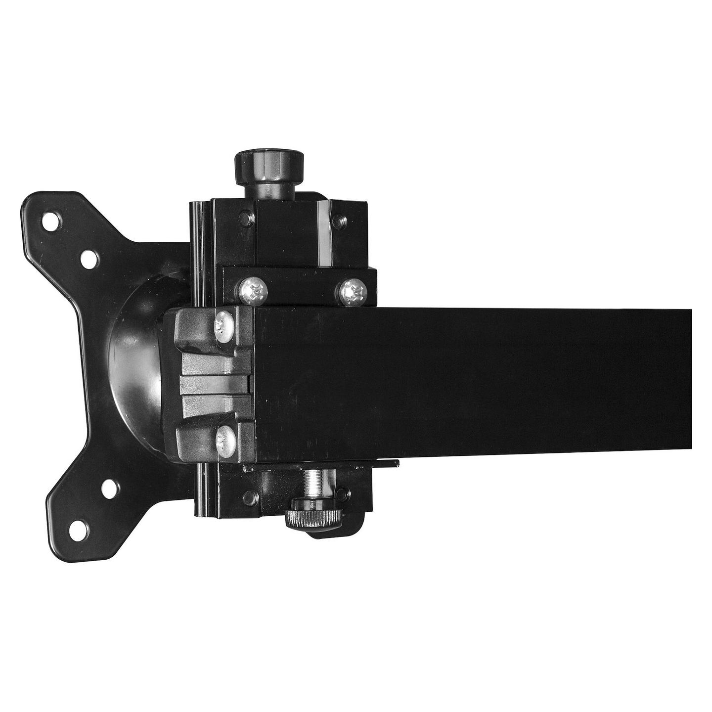 Mbajtëse për Monitor StarTech.com ARMDUALWALL / 2 Monitorë / 15–24" / deri 5kg për Monitor / VESA 75x75 & 100x100 / Montim në Mur / Rotacion 360° - Zezë - 4