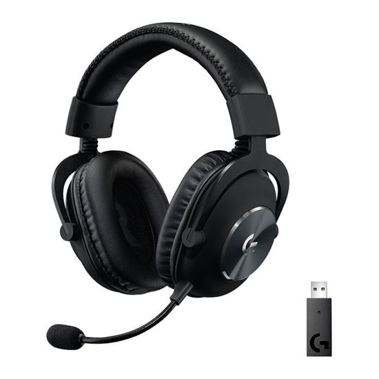 Kufje Gaming Logitech G Pro X / Wireless / Over-Ear / 2.4GHz / 50mm PRO-G / 370g – Zezë - 5