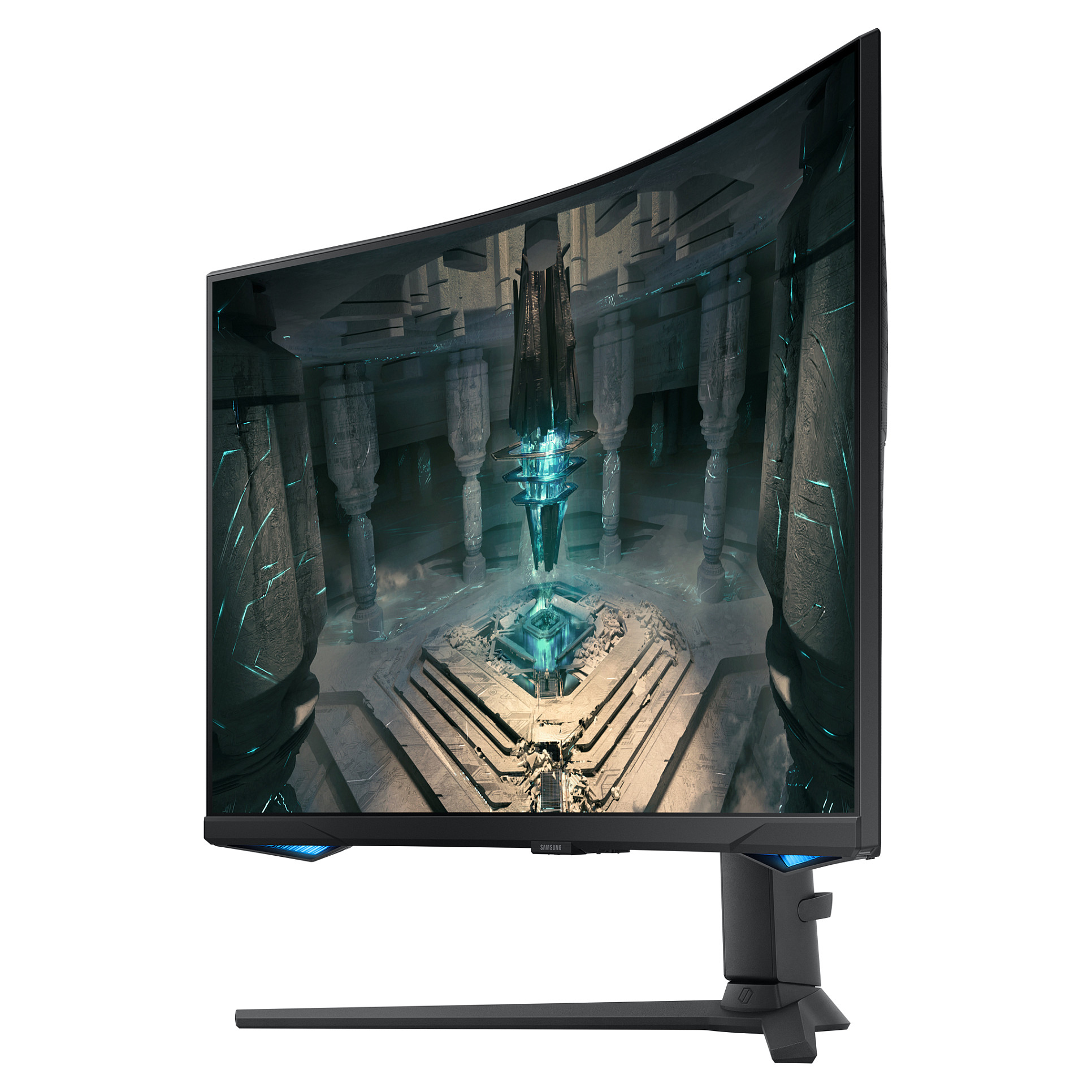 Monitor Gaming Samsung Odyssey G6 S65BG (G65B) / 32" / QHD VA Curved / 240Hz / 1ms / HDMI+DP+USB - Zezë - 8