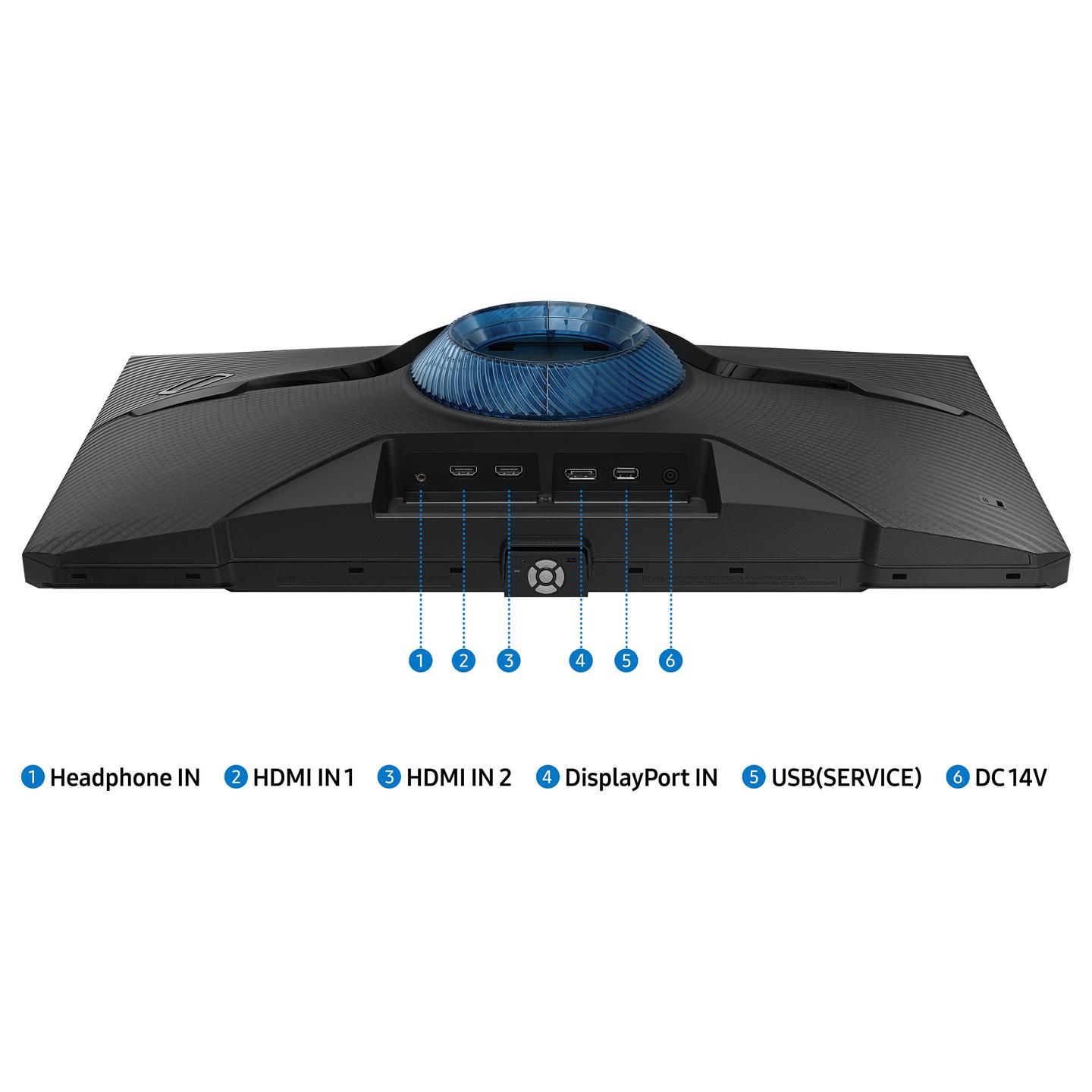 Monitor Gaming Samsung Odyssey G4 S25BG400 (G40B) / 25" / Full HD IPS / 240Hz / 1ms / HDMI+DP - Zezë - 17