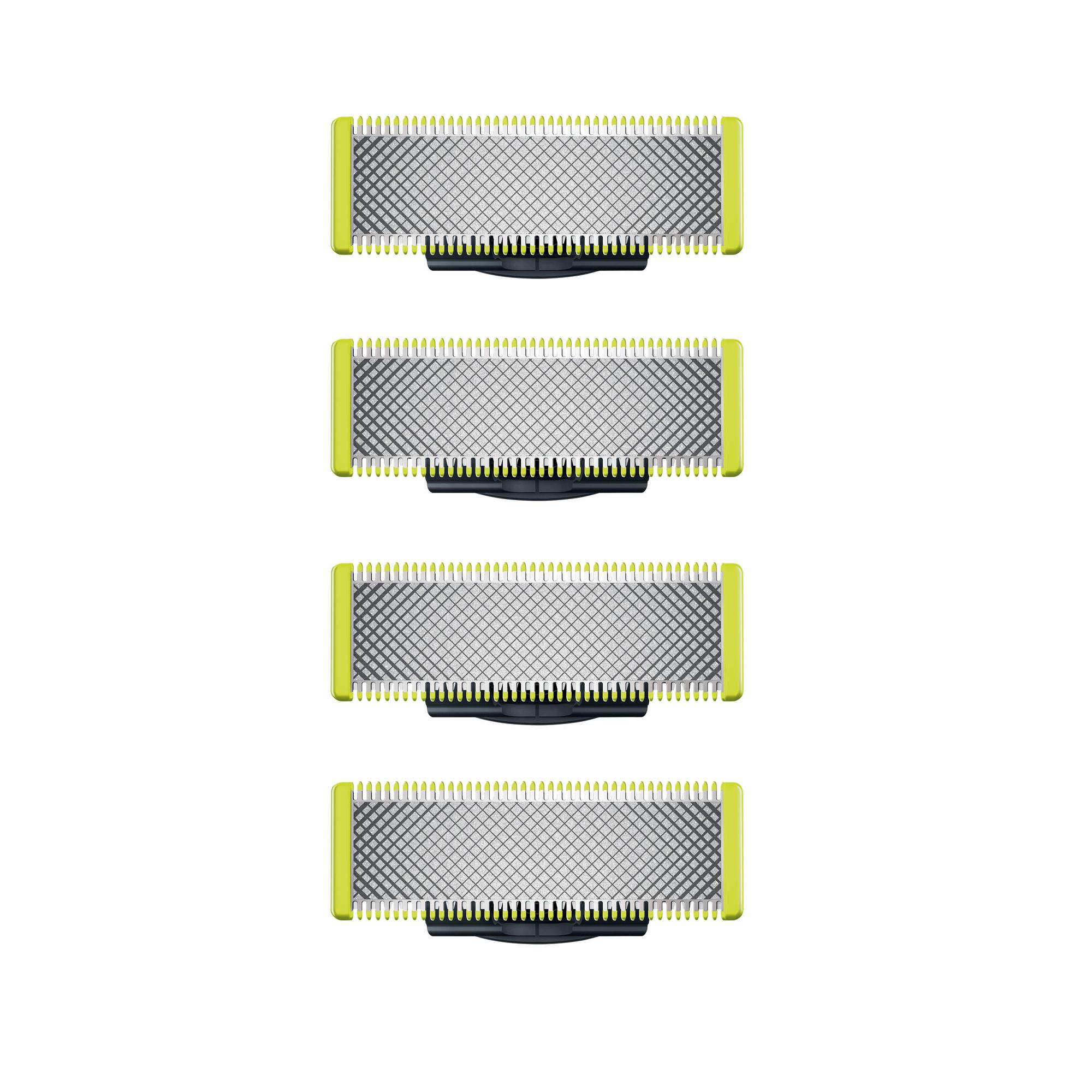 Koka zëvendësuese për makinë rroje Philips OneBlade / QP240/50/4 copë – Argjend - 2