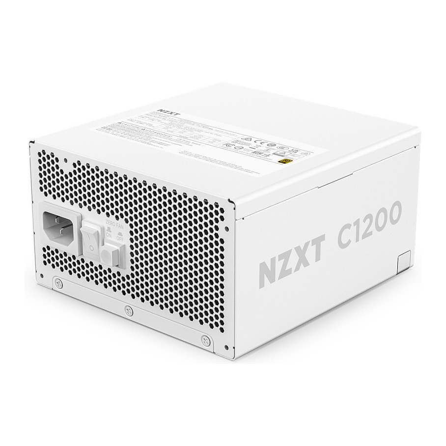 Furnizues Energjie NZXT C1200 Gold / 1200W / ATX 3.1 / 80 PLUS Gold / 24-pin ATX / Aktiv / Fully Modular - Bardhë - 2