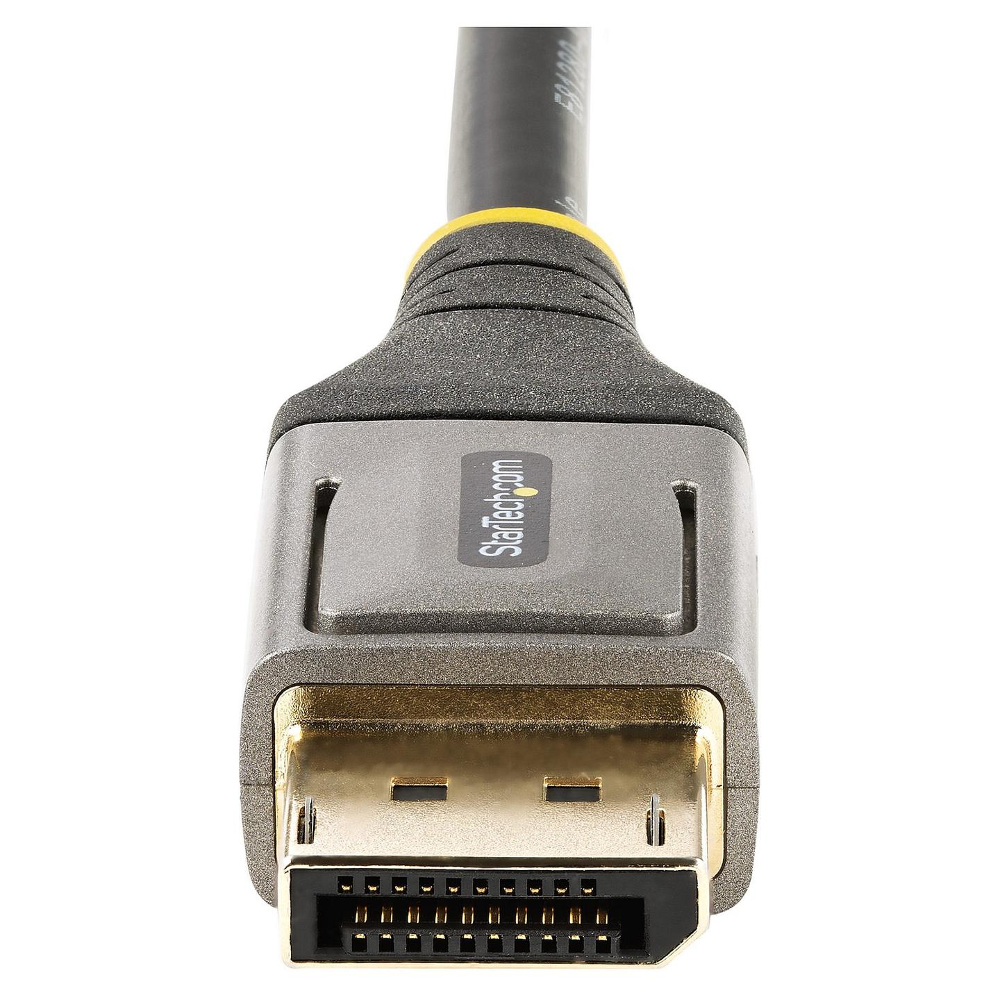 Kabllo DisplayPort StarTech.com DP14VMM1F / DisplayPort në DisplayPort / 0.3m / DisplayPort 1.4 / 8K 60Hz / 4K 120Hz - Zezë/Hiri - 2