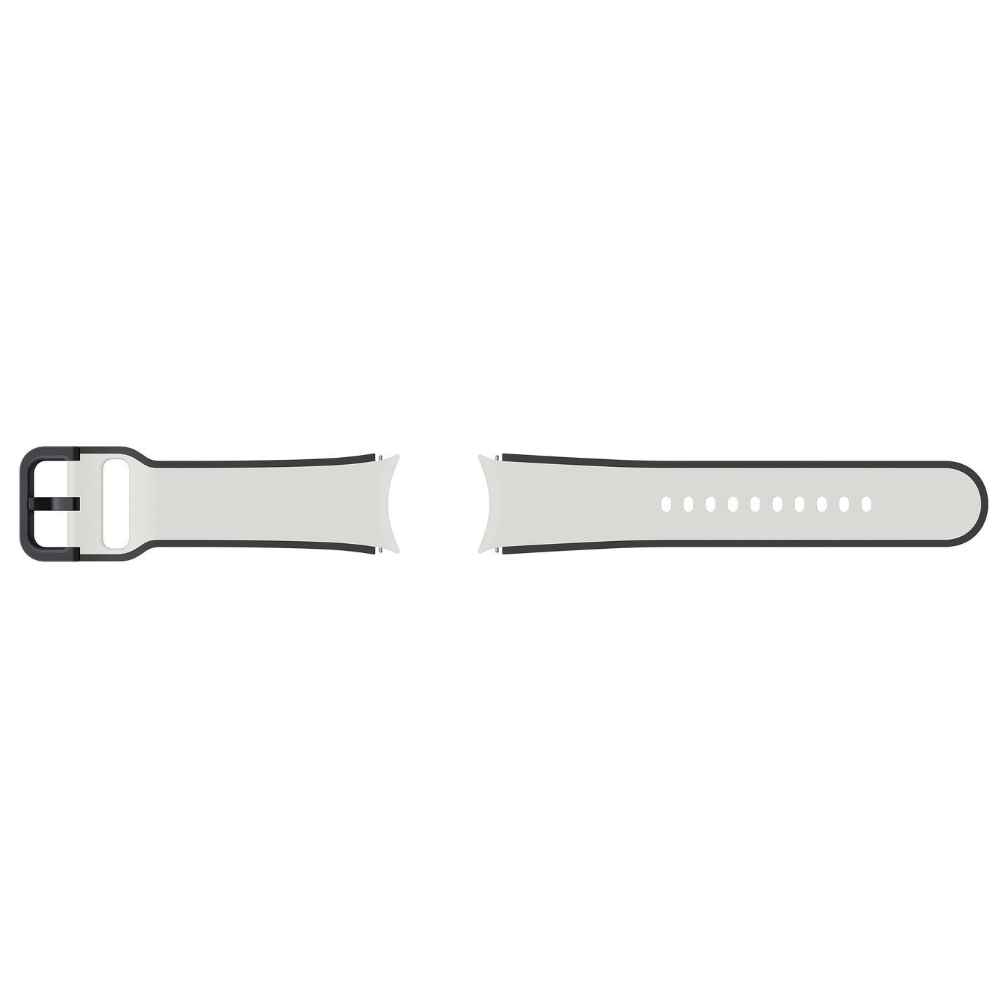 Rrip për Orë Samsung Galaxy Watch, Two-tone Sport Band, 20mm, S/M – Gri - 2