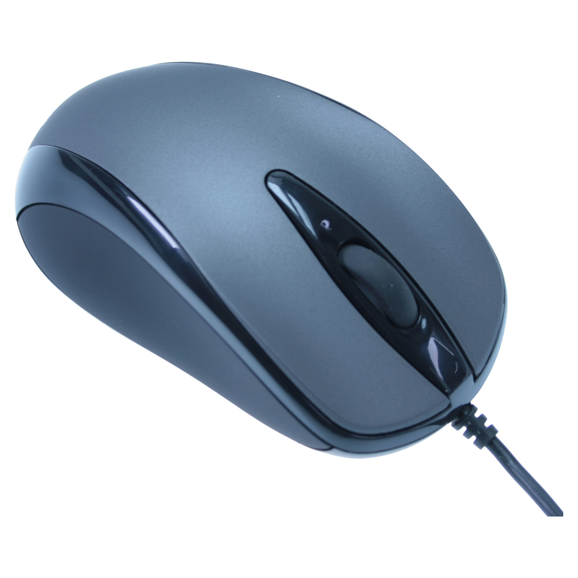 Maus me Kabllo MediaRange MROS201 / 1000 DPI – Zezë / Gri - 3