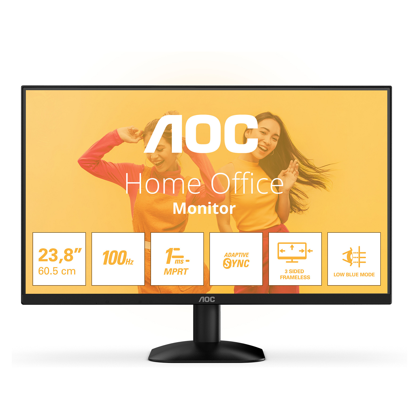 Monitor AOC B3 24B35HM2 / 23.8" / Full HD LED / 100Hz / 4ms / HDMI+DP - Zezë