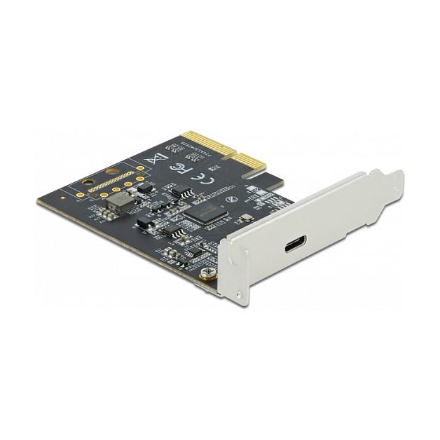 Kartë Zgjerimi PCI Express Delock 89036 / PCIe 3.0 x4 / 1x USB Type-C / USB 20Gbps / Low Profile - 2