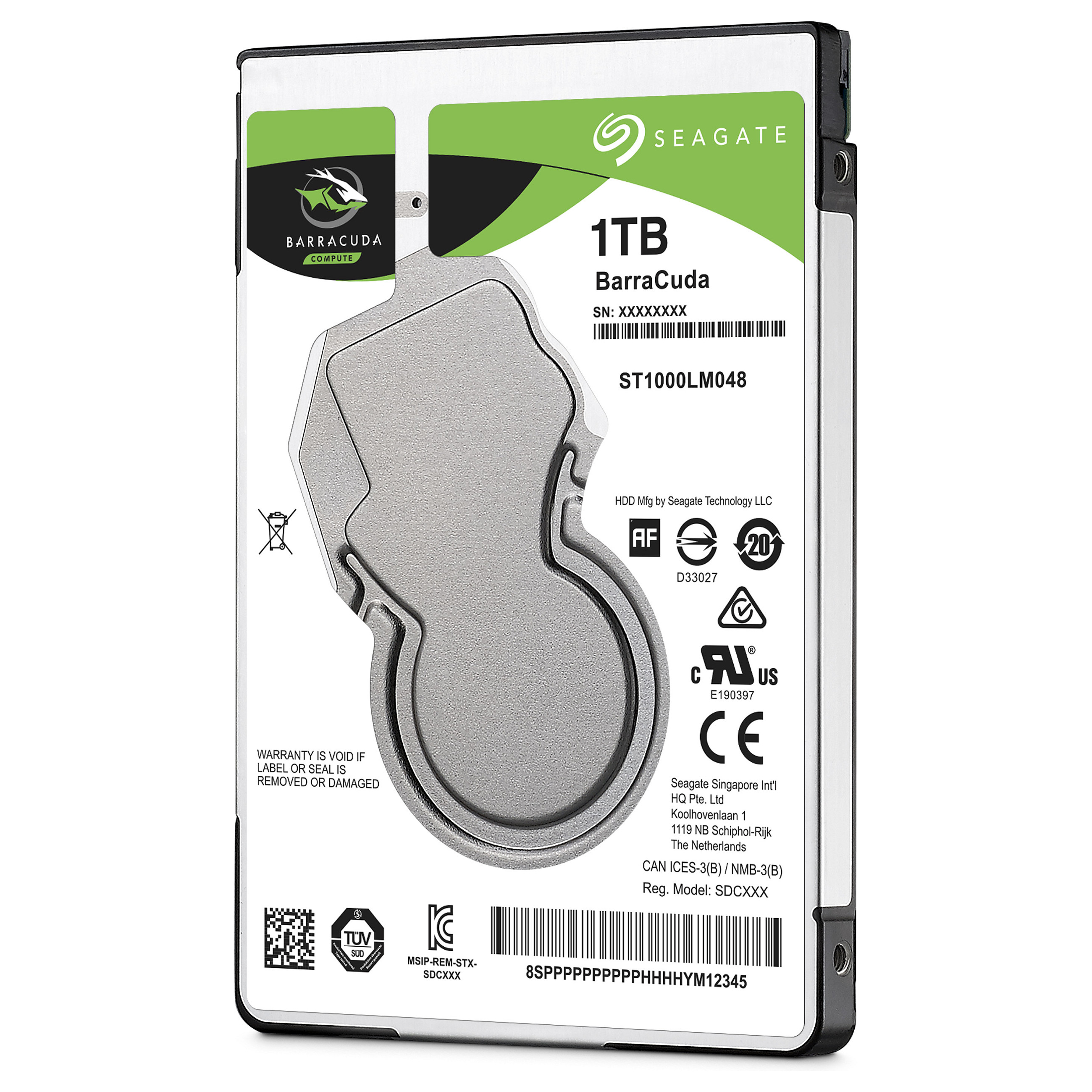 HDD e Brendshme Seagate BarraCuda ST1000LM048 / 1TB / 2.5" / SATA III / 5400 RPM / 128MB Cache - 3