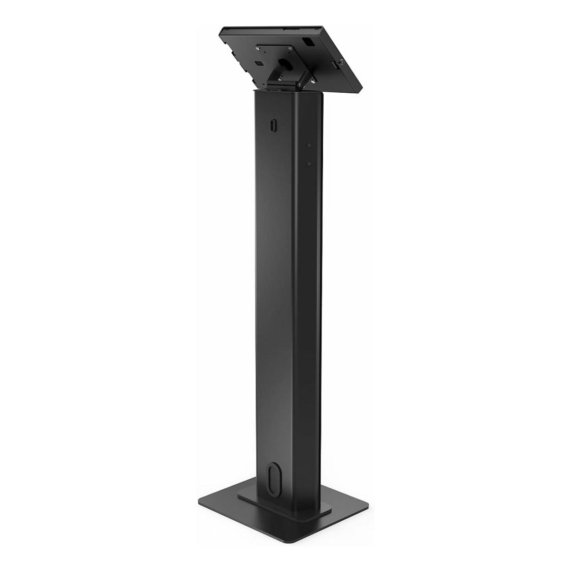 Mbajtës për Tablet Compulocks Apex Enclosure / Samsung Galaxy Tab A9+ 11" / Montim në Dysheme / Mbyllje me Çelës / Çelik - Zezë - 2