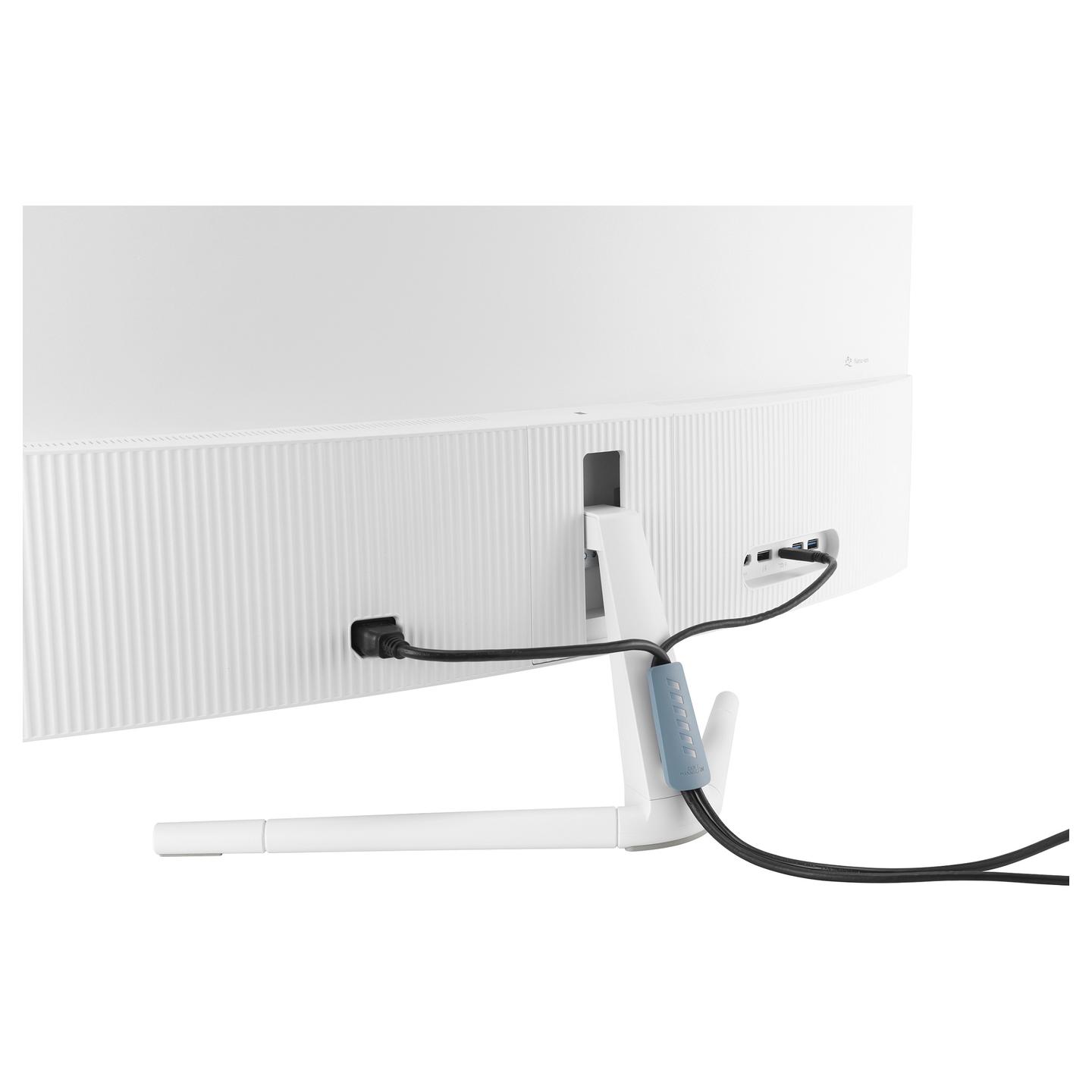 Monitor ASUS VU34WCIP-W / 34" / UWQHD VA / 100 Hz / 1 ms / HDMI + DisplayPort + USB-C / Curved - Bardhë - 9