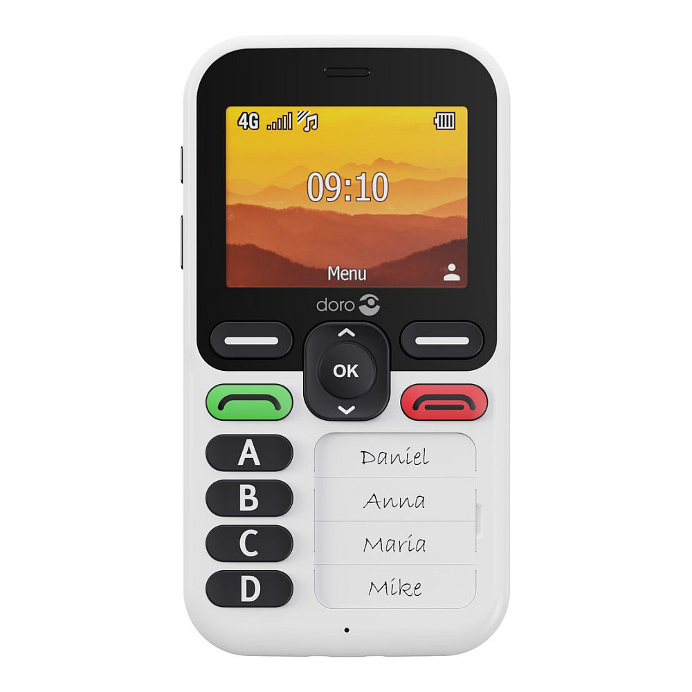 Doro Leva X10 / 64 MB / 128 MB - e bardhë - 2