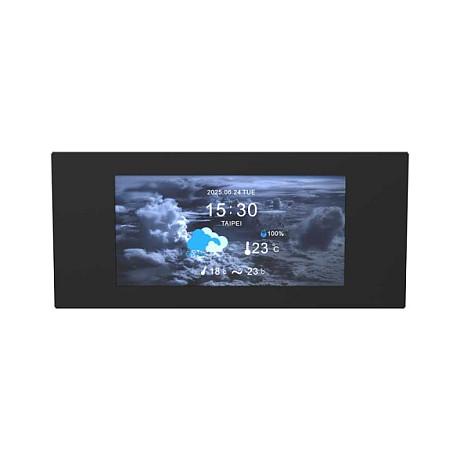 Ekran LCD për Kasë Thermaltake 6.0" LCD Panel Kit for View 600 TG, 1480×720, TFT-LCD, USB 2.0 - Zezë