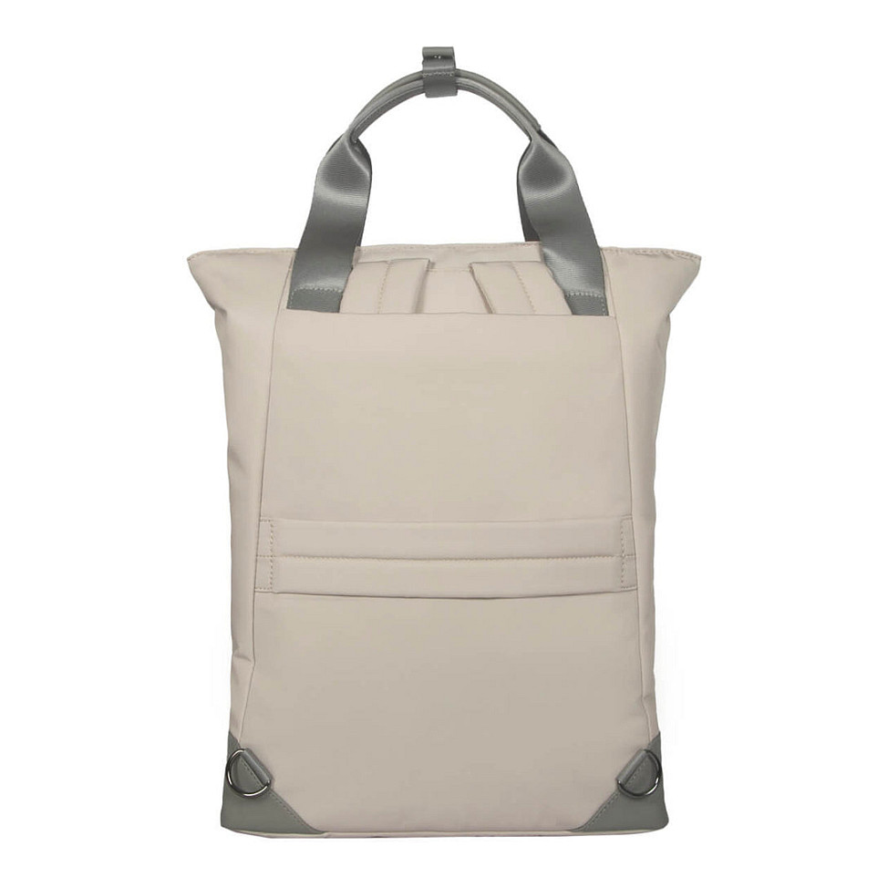 Çantë për laptop Targus Avila TBB65113GL / Backpack & Tote 2-in-1 / 16" / 12.5 L / Water-Resistant / Magnetic Closure / Laptop Compartment / Convertible Shoulder Straps - Krem/Gri - 5