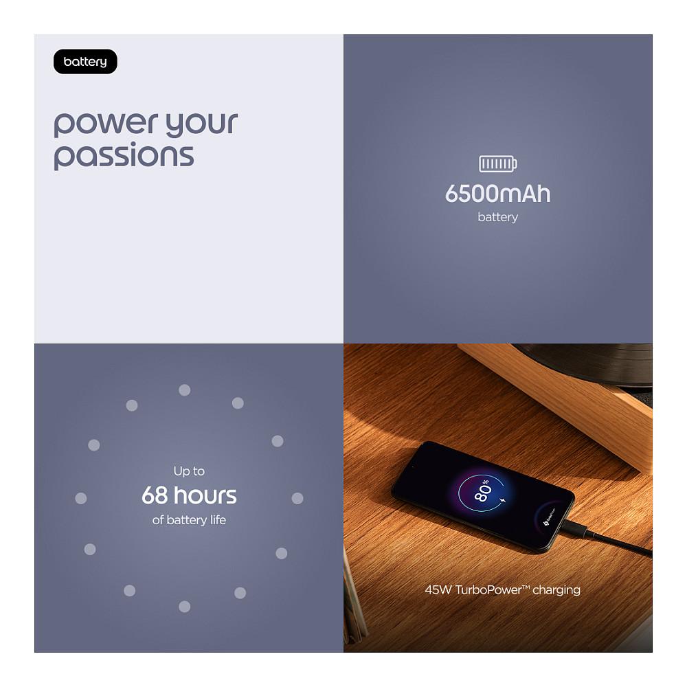 Telefon Motorola Edge 70 Plus / 6.78" Extreme AMOLED / 144 Hz / Snapdragon 7s Gen 3 / 8 GB RAM / 256 GB / 5G / 200 MP OIS / Android 16 - Blu - 7